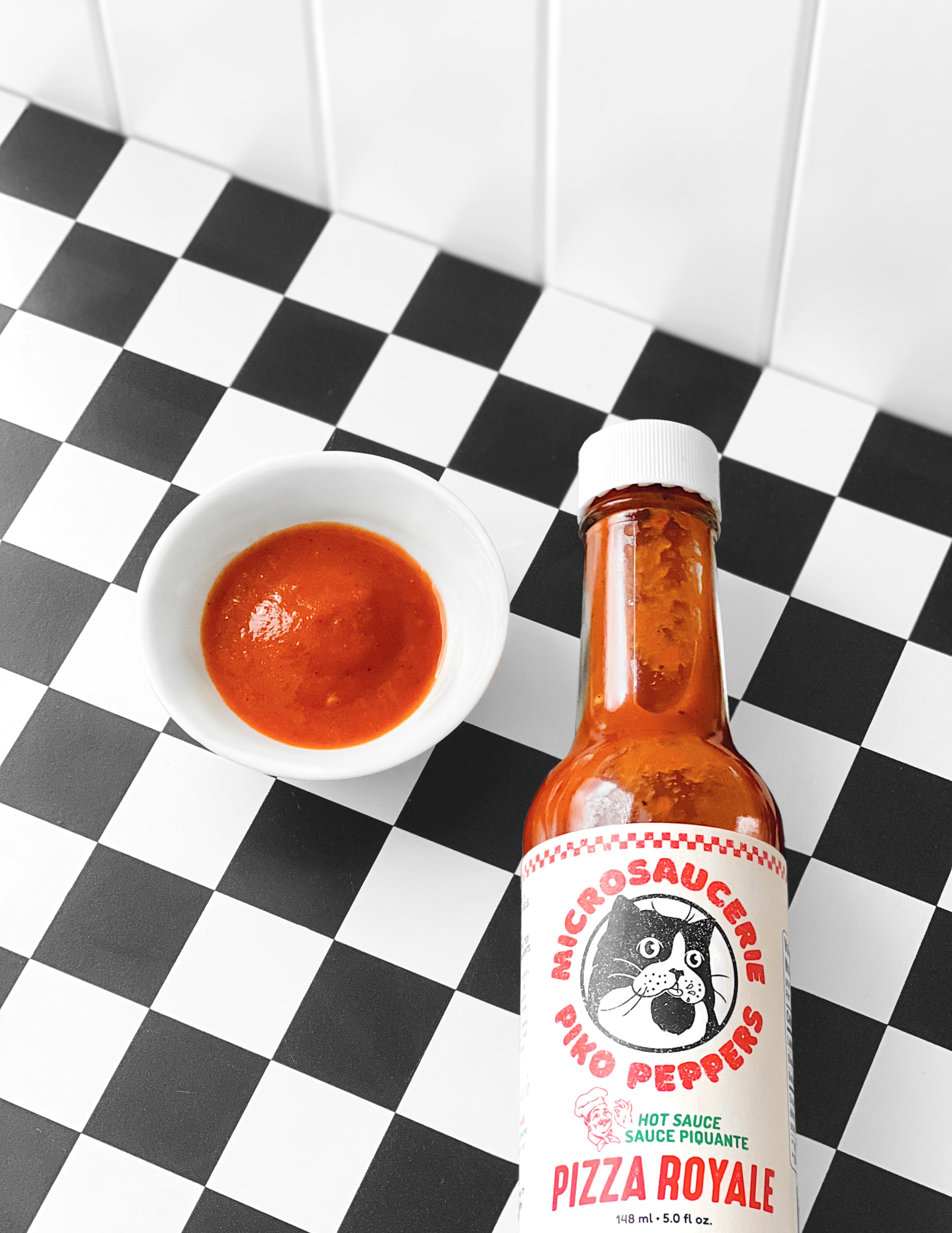 Pizza Royale / tomate habanero basilic