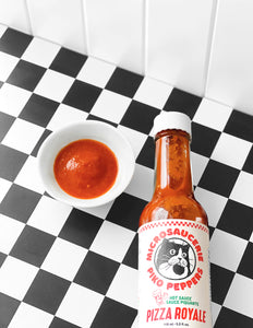 Pizza Royale / tomate habanero basilic