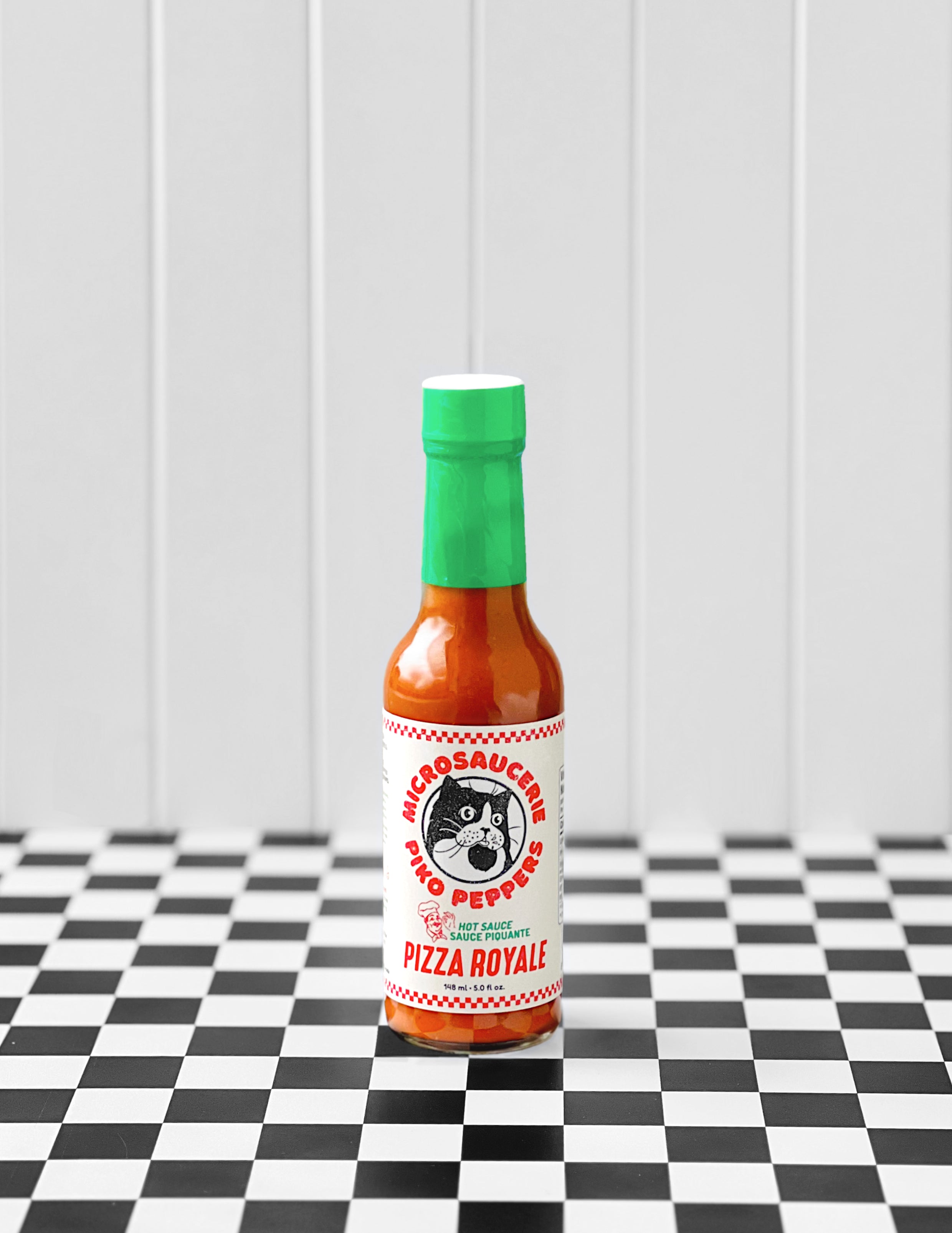 Pizza Royale / tomate habanero basilic